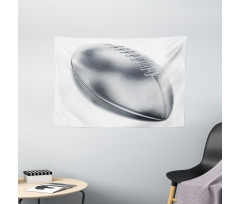 American Football Motif Wide Tapestry