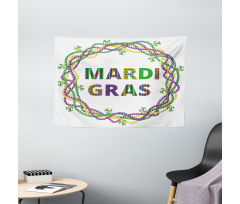 Vivid Beads Patterns Wide Tapestry