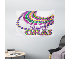 Party Beads Patterns Wide Tapestry
