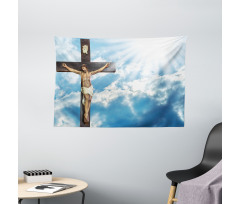 un Rays Celestial Paradise Wide Tapestry