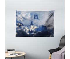 Open Arms Among in Storm Wide Tapestry