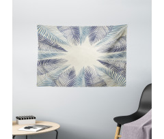 Leaf Grunge Wide Tapestry