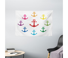 Colorful Marine Wide Tapestry