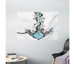 Romantic Design Anchor Wide Tapestry