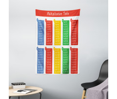 Colorful Classroom Tapestry