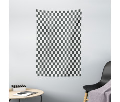 Classical Chessboard Tapestry