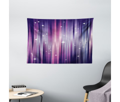 Colorful Beams Lines Wide Tapestry