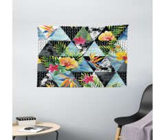Exotic Geometrical Wide Tapestry