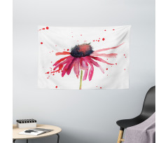 Summer Wildflower Wide Tapestry