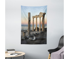 Greece Pillars Tapestry