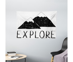 Explore Wild Forest Wide Tapestry