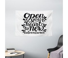 60s Inspired Design Wide Tapestry