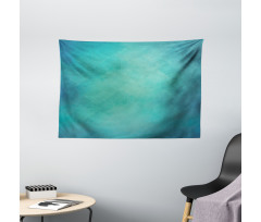 Retro Grunge Tranquil Wide Tapestry