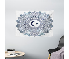 Circle Form Wide Tapestry