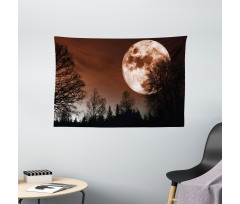 Abstract Colored Forest Wide Tapestry