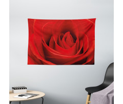 Natural Beauty Red Blossom Wide Tapestry