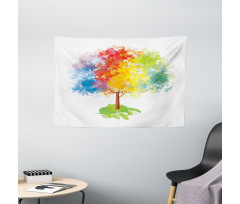 Abstract Tree Nature Wide Tapestry