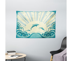 Nautical Inspirations Wide Tapestry