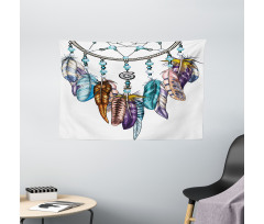 Ornate Dreamcatcher Wide Tapestry