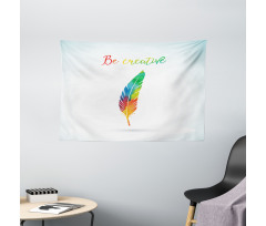 Rainbow Quill Creative Wide Tapestry