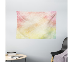 Vibrant Grunge Abstract Wide Tapestry