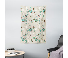 Romantic Little Hearts Tapestry