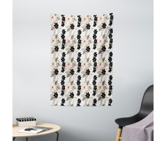 Exotic Tropical Petals Tapestry