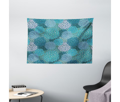 Clove Petals Vibrant Wide Tapestry