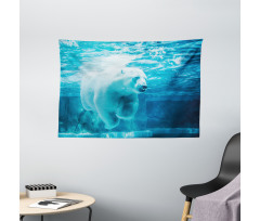 Arctic Polar Underwater Wide Tapestry