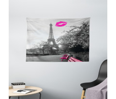 Romantic City and a Kiss Wide Tapestry