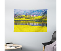 Spring Scenery Wide Tapestry