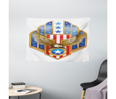 Freedom Flag Wide Tapestry