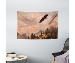 Nature Rocky Mountains Wide Tapestry