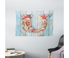 Underwater Coastal U Wide Tapestry