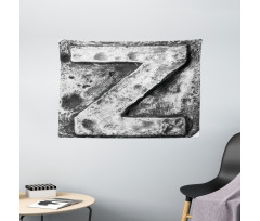 Capital Z Rusty Tone Wide Tapestry