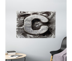 Fused Elements Name Wide Tapestry