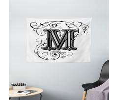 Eastern Abstract M Wide Tapestry