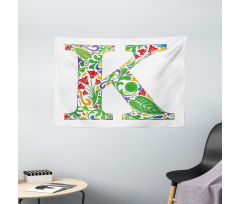 Uppercase Vivid Wide Tapestry