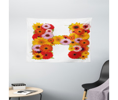 Summer Vibes Letter Wide Tapestry