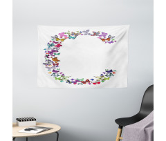 Natural Grace Inspired Wide Tapestry