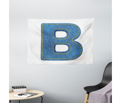 Jeans Retro Fashion Wide Tapestry