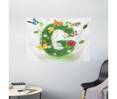 Spring Inspired G Wide Tapestry