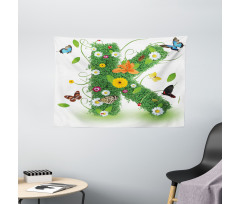 Nature Inspired Image Wide Tapestry