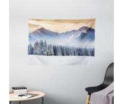 Land Pines Wide Tapestry