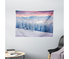 Calm Scenic Countryside Wide Tapestry