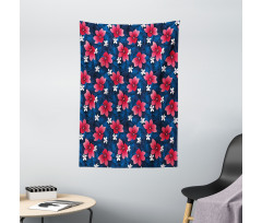 Exotic Flora Tapestry