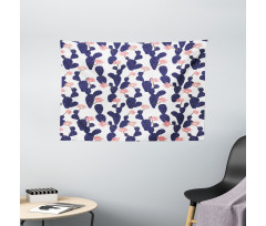 Cactus Garden Wide Tapestry