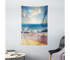 Summer Day Coast and Sea Tapestry