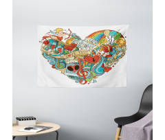 Eros Presents Ring Wide Tapestry