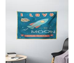 Spaceship Galaxy Wide Tapestry